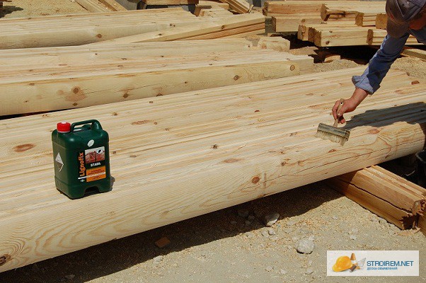 Фото 3. Защита древесины. Идеальная защита для новой древесины. Антисептик
