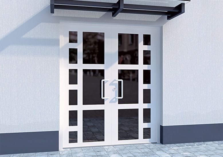 Фото 2. Входные двери металлопластиковые Рехау Rehau от Дизайн Пласт ТМ