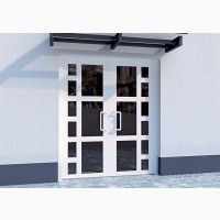 Входные двери металлопластиковые Рехау Rehau от Дизайн Пласт ТМ