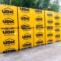 Газобетон газоблок UDK ХСМ продажа доставка краном-манипулятором