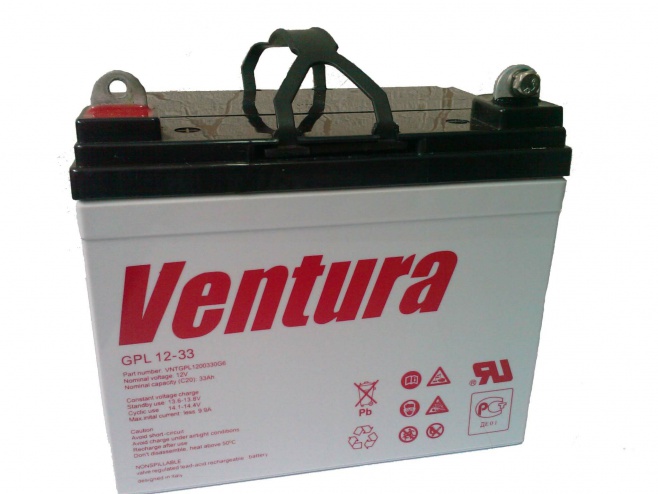 Фото 5. Акумуляторні батареї Ventura