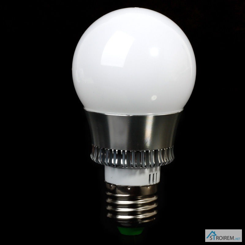 Фото 2. 10W RGB LED Лампа, разноцветная светодиодная лампа, цоколь Е27