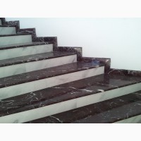 Мраморные лестницы изготовление монтаж
