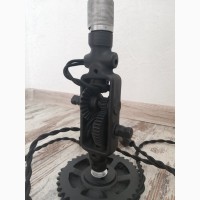 Настільна лампа ручна дриль лофт декор ретро