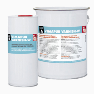 VIMAPUR VARNISH-W Прозрачный полиуретановый лак на вод. основе