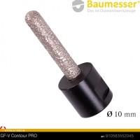 Пальчикова фреза Baumesser GF-V 10mm x50xM14 Contour PRO
