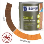 Лазурь для деревянных полов и террас Isaval Xanol (Испания) 0.75 л – наружные работы