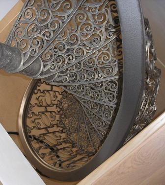Фото 5. Дизайн и изготовление кованых перил, лестниц, винтовых лестниц, ограждений
