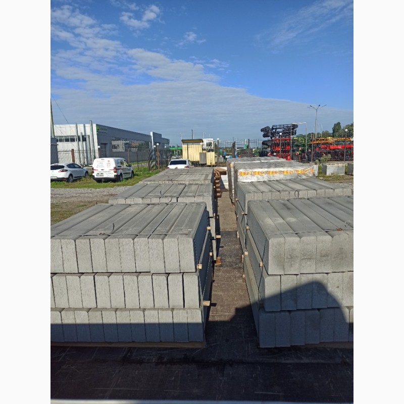 Фото 4. Бордюр тротуарный 1000*200*80 мм со склада в Полтаве