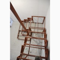 Каркас лестницы на второй этаж.Броневик Днепр
