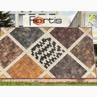 Тротуарная плитка Лайнстоун 50 мм купить в Харькове от производителя Фортис