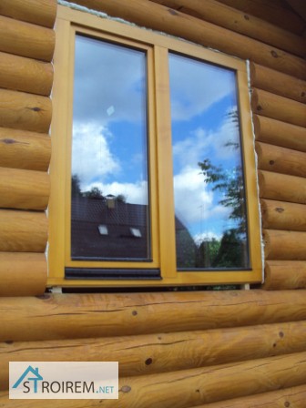 Фото 3. Установка деревянных окон и дверей