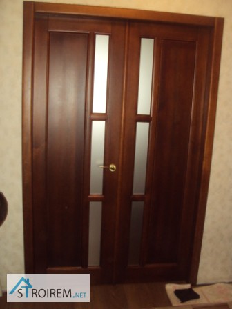 Фото 3. Двери из массива