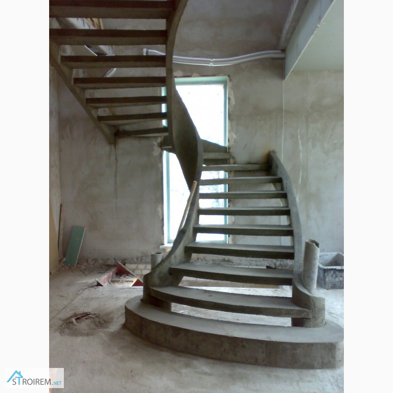 Фото 2. Монтаж ипроектирование железобетонных лестниц