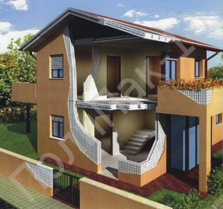 Фото 3. Строительство домов ( монолит, газобетон, 3 D - панели, кирпич и т.д )
