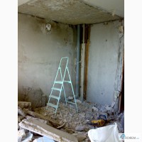 Демонтаж сантехкабин, стен, перегородок, бетона в Харькове