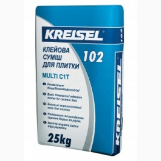 Крайзель 102 Multi (25кг) - Клей для плитки морозостойкий Кreisel