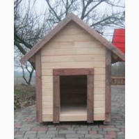 Деревянная будка для собак. Собачья будка. Будка для собак