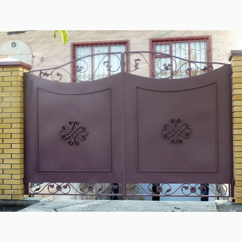 Фото 18. Ворота металлические, железные. фирмы Броневик