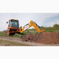 Послуги екскаватора JCB 3CX Послуги спецтехніки Водопровід