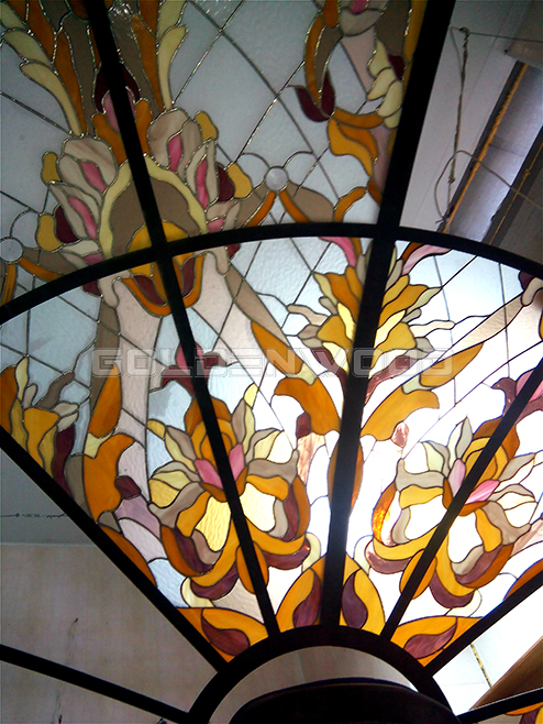 Фото 2. Витражи Tiffani, мозаика из стекла под заказ Goldenwood
