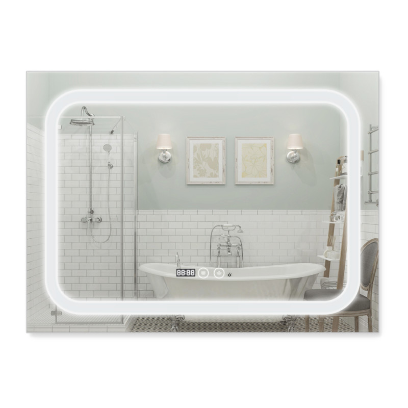Фото 11. Зеркала для ванной комнаты с подсветкой
