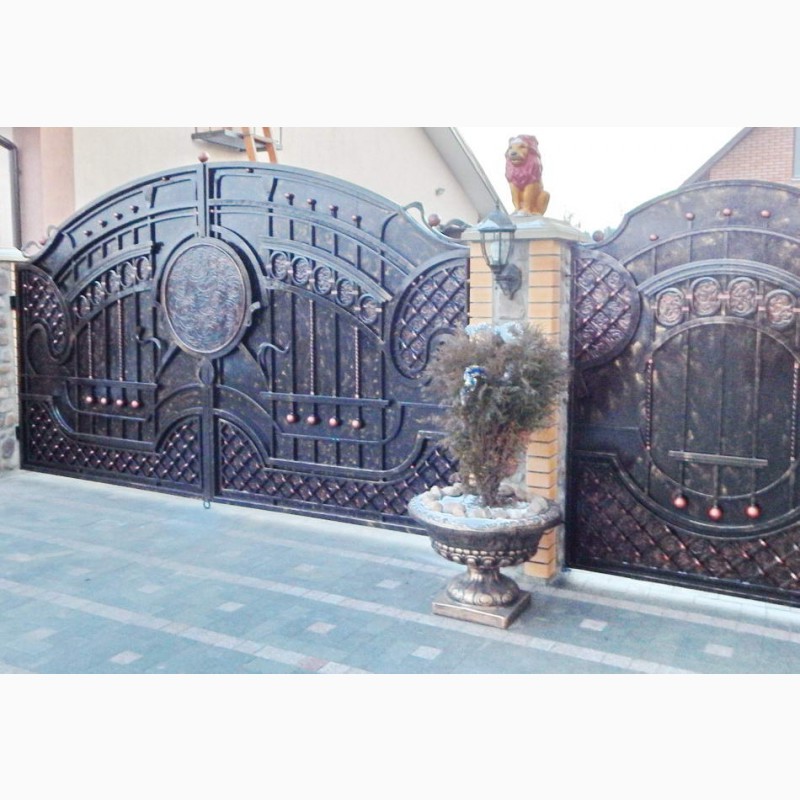 Фото 11. Кованые ворота кованые заборы