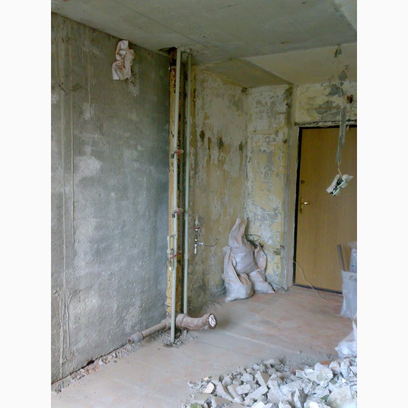 Фото 7. Демонтаж порогов, стен, перегородок в Харькове