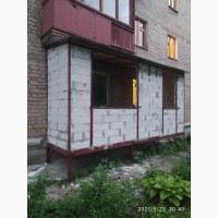 Пристрел балкона на первом этаже в Харькове БЕЗ ПОСРЕДНИКОВ