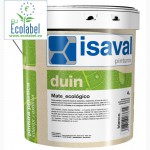 Интерьерная экологически чистая краска ISAVAL Дуин-Экологико 4 л белая