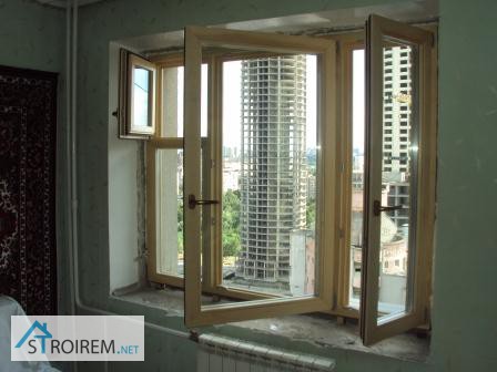Фото 3. Окно деревянное с форточкой за 4200 грн