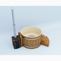 СПА SPA на дровах. Карпатский чан для купания