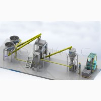 Мини-завод для производства сухих смесей