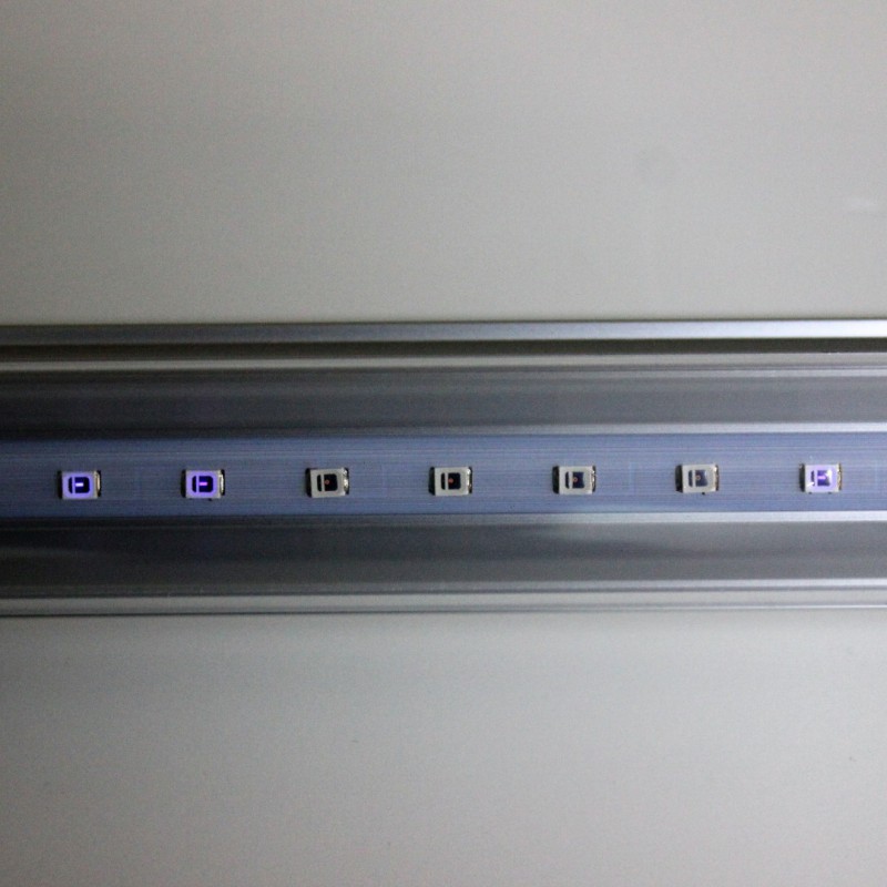 Фото 4. Светодиодный светильник T8-2835-0.6FS R:B=4:2 8W ( 4 красных 2 синих ФИТО свет )