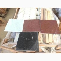 Италия : Мраморная плитка 600 кв. м, разных цветов и размеров - распродажа - 50%