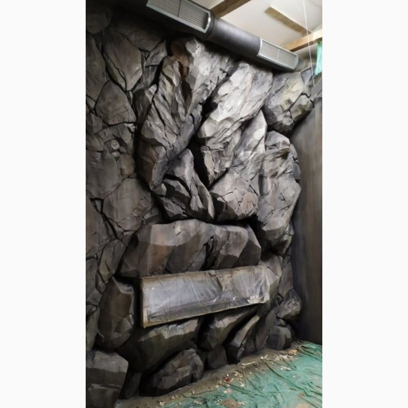 Фото 6. Арт-бетон Литье и лепка. Искусственные скалы в интерьере