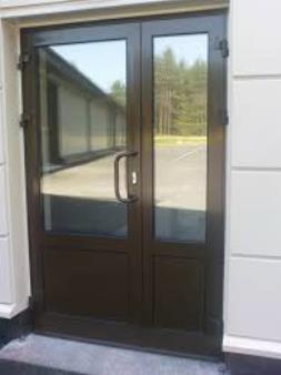Фото 5. Алюминиевые двери входные для частного дома, офиса или магазина. Двери с покраской