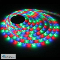 Светодиодная лента B-LED, на белой плате (RGB - цветная)