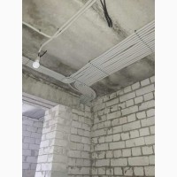 Услуги электрика Харьков. Штробление стен, подрозетники под электрику без пыли (штробы)