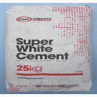 Цемент белый Oyak 25 кг, (Турция)
