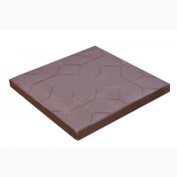 Тротуарная плитка «Мозаика» 500х500х50 коричневая (4 шт на м2)