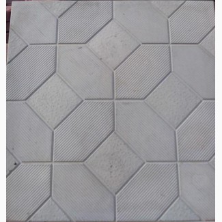 Тротуарная плитка «Мозаика» 500х500х50 серая (4 шт на м2)