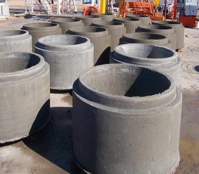 Фото 3. Обладнання для виробництва бетонних труб та водопропускних колекторів, 150-800 мм