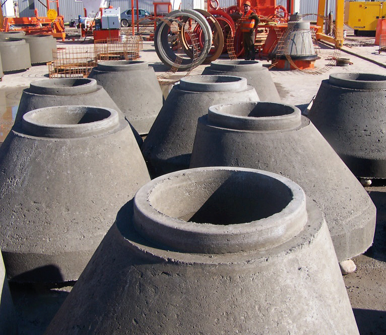 Фото 7. Обладнання для виробництва бетонних труб та водопропускних колекторів, 150-800 мм