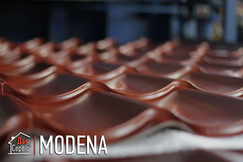 Фото 5. Металочерепиця Modena Гарантія до 50 років Завод-виробник