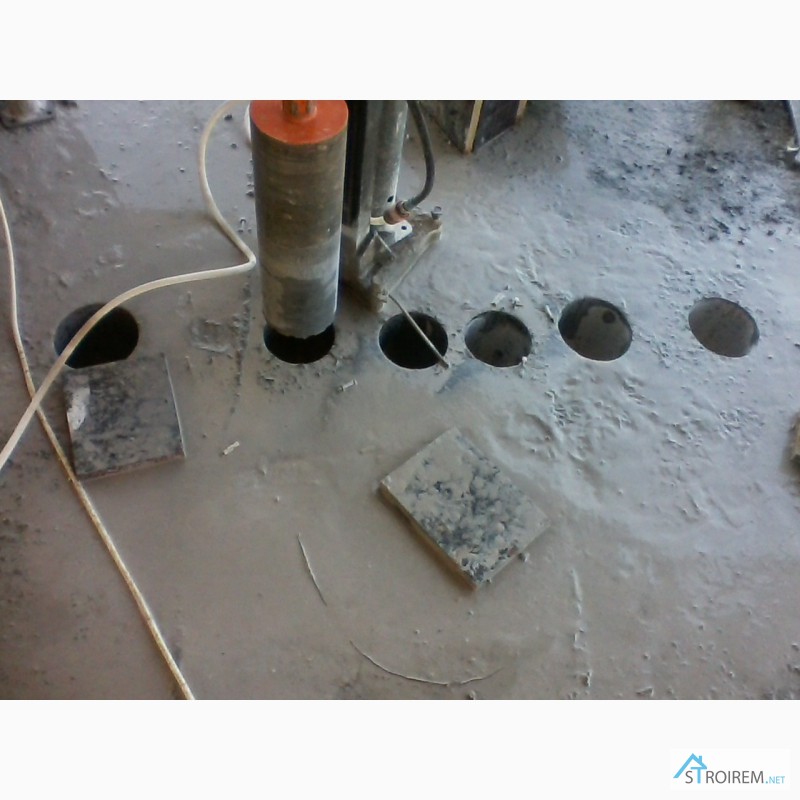 Фото 2. Алмазное сверление в Виннице. Резка без пыли, разбивка бетона
