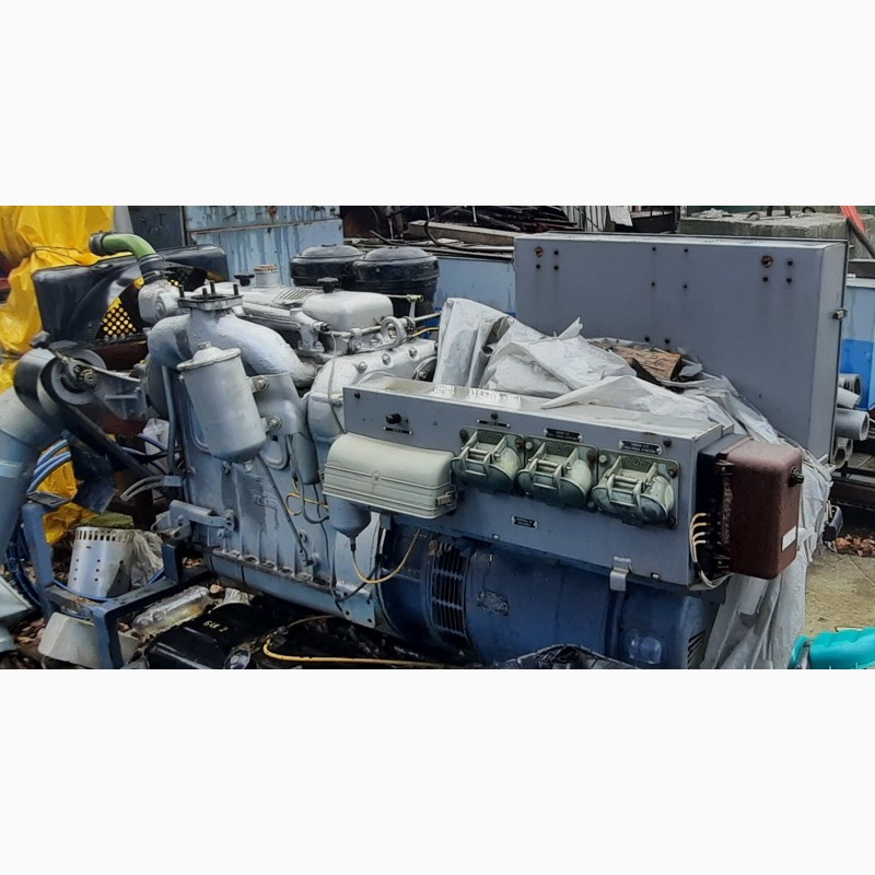 Фото 2. Дизильный генератор ДГФ-82-4 30 кВт на базе ЯАЗ-204