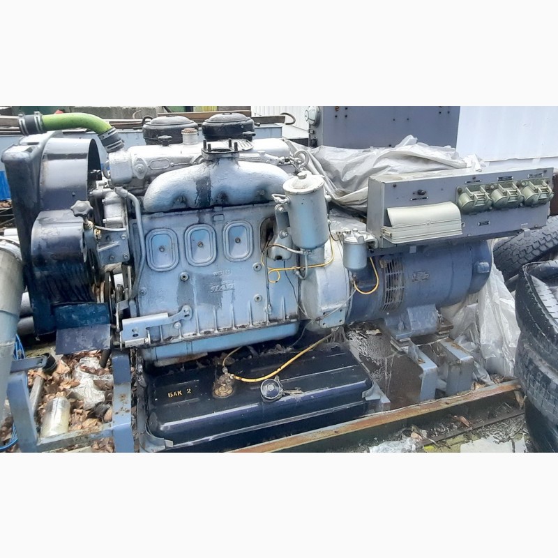 Фото 4. Дизильный генератор ДГФ-82-4 30 кВт на базе ЯАЗ-204