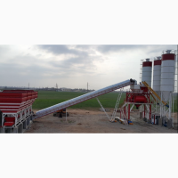 Стационарный бетонный завод SEMIX S 60 (60 м3/час) Турция