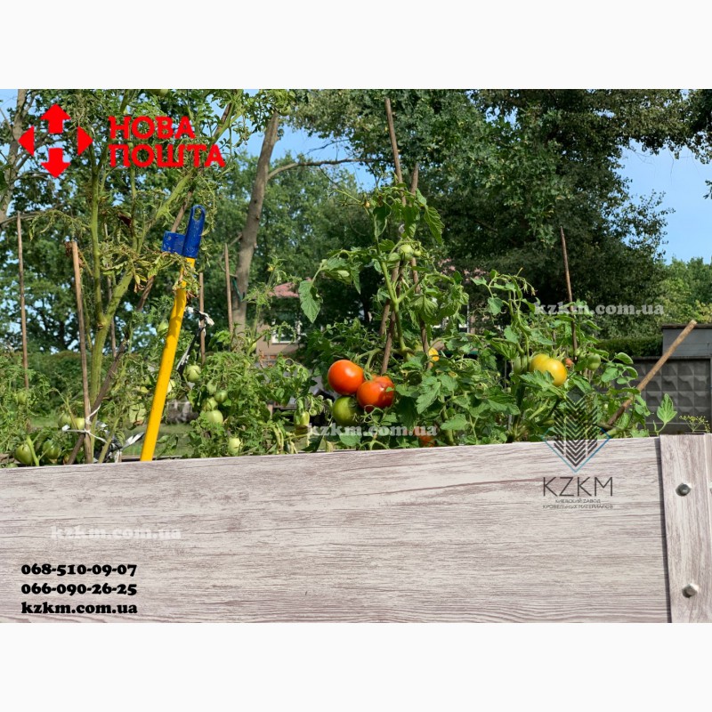 Фото 12. Грядка огородная, высокие грядки для клубники, металлические грядки, бордюр